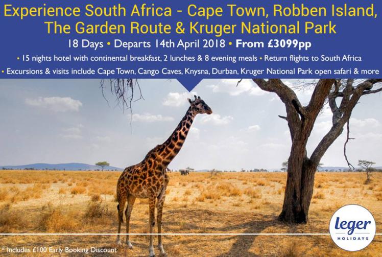 Reader offer: Experience South Africa