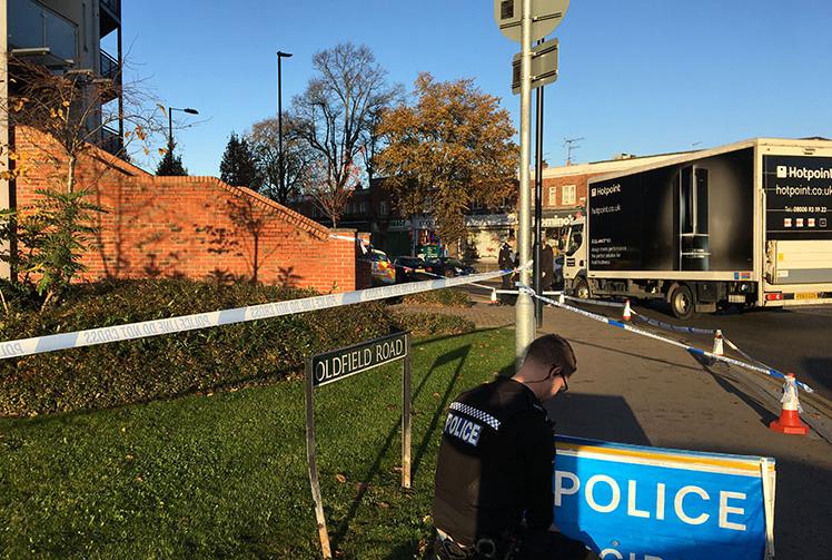 Police tape off flats in Bridge Road following 'serious incident'
