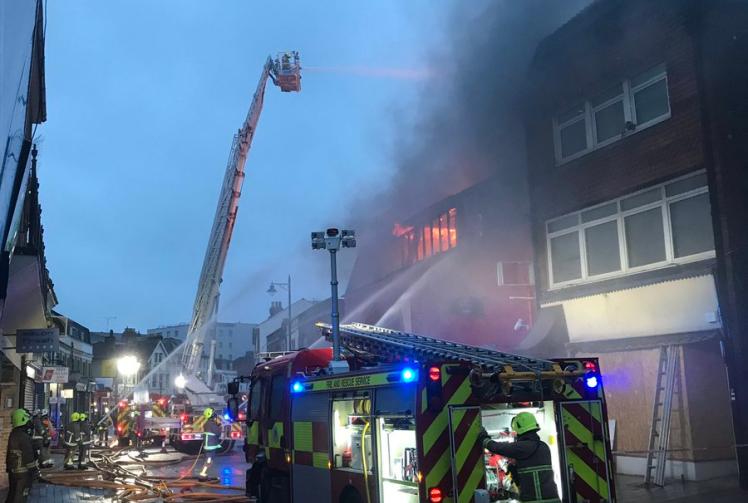 Discarded cigarette butts cause bin fire in Langley