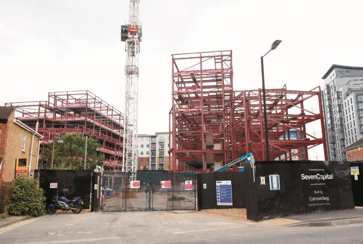 Man dies after being hit by steel beam at Slough construction site