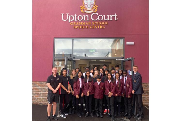 Upton Court Grammar School officially opens new sports centre Photo 1