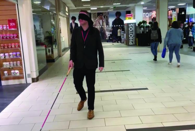 Nicholsons architect given insight into town by visually impaired teenager