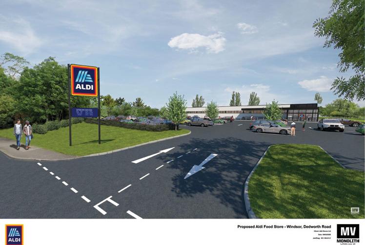 Virtual consultation held into Dedworth Aldi proposals 