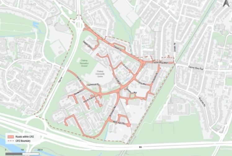 Council proposes resident parking permit scheme for Chalvey roads 