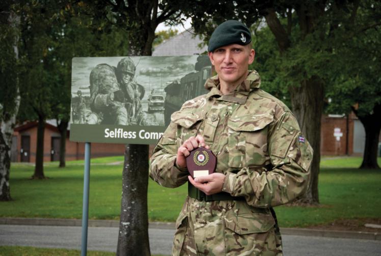 Datchet man named Army’s Champion Recruit