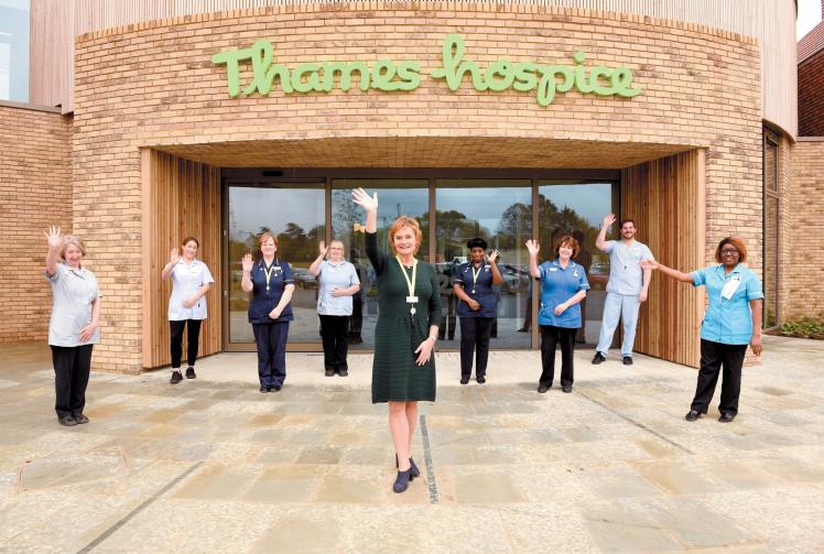 Patients and visitors welcomed to new Thames Hospice at Bray Lake