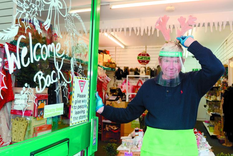 Age Concern urges charity shop customers to splash out for Christmas pre lockdown