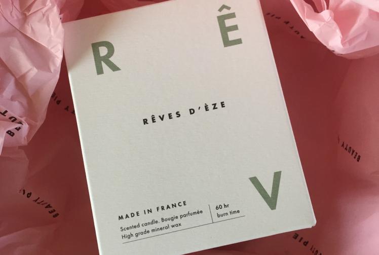 New Reves d’Eze candle from Beauty Pie
