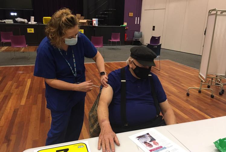 Desborough Theatre in the town hall becomes COVID-19 vaccination site