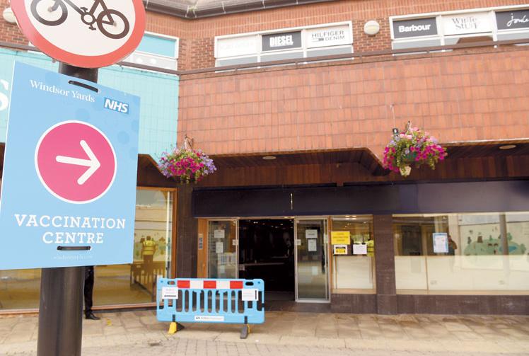 Where can you get a jab at walk-in vaccine centres in Windsor, Maidenhead and Slough 