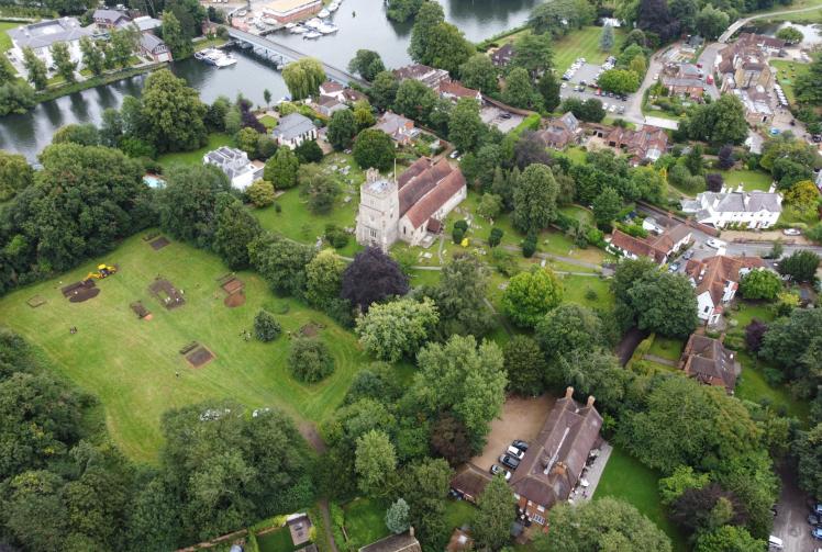 Anglo-Saxon monastery belonging to Queen Cynethryth discovered in Cookham.