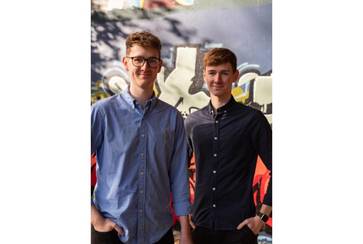 Maidenhead twins launch successful Doughboys Pizza business venture