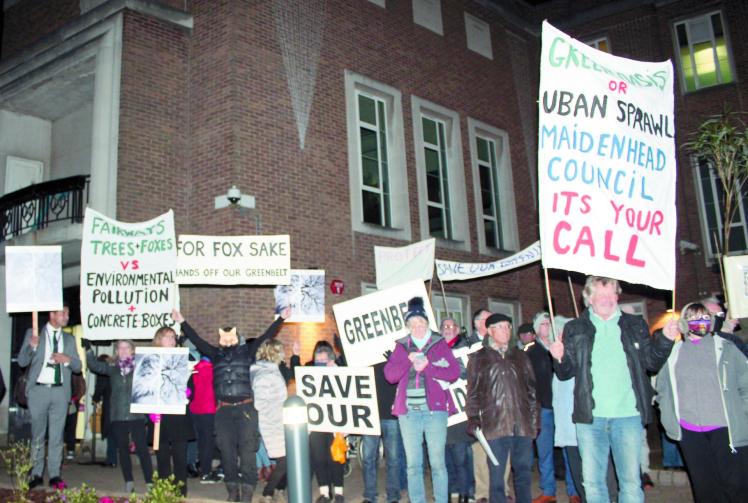 Second protest planned over Maidenhead golf course redevelopment