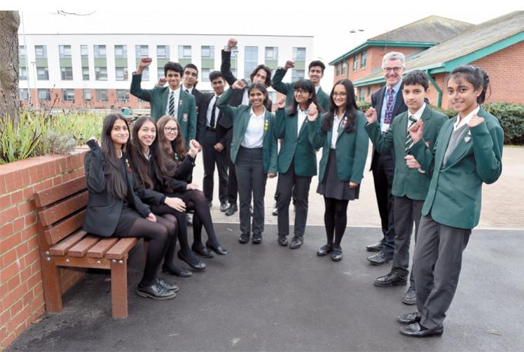 Langley Grammar School receives 'outstanding' Ofsted rating