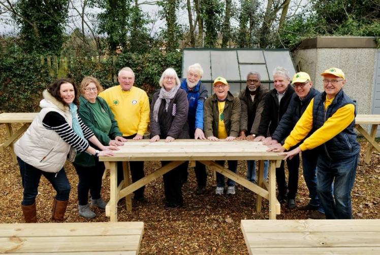 Overgrown area at Farnham Common school transformed