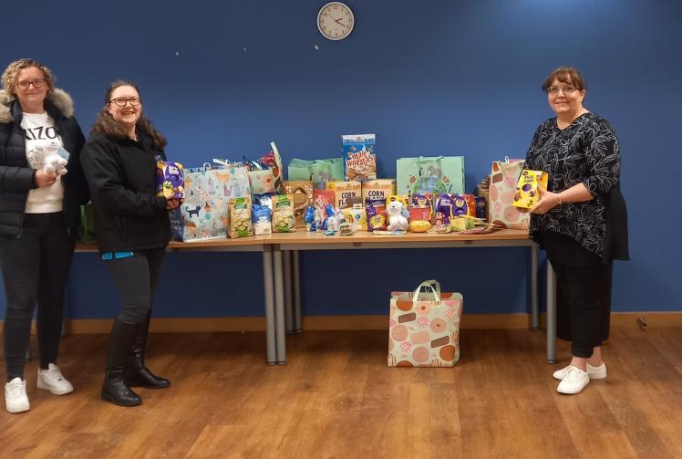 Easter eggs donated to Burnham Care and Share Maidenhead Advertiser
