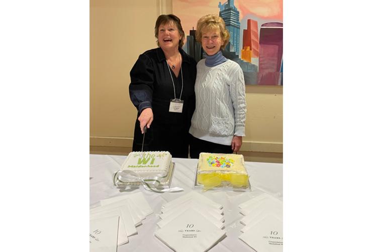 Maidenhead WI members celebrate as president reflects on 'marvellous' 10 years