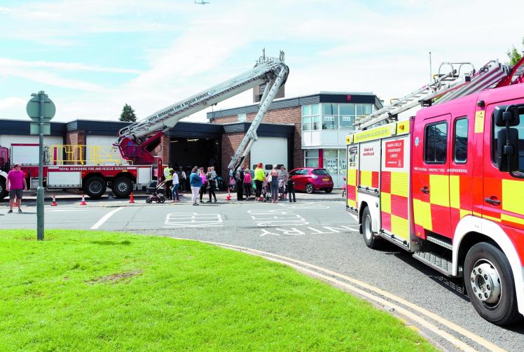 Charity car wash at Langley Fire Station to help local family with loss of father Maidenhead