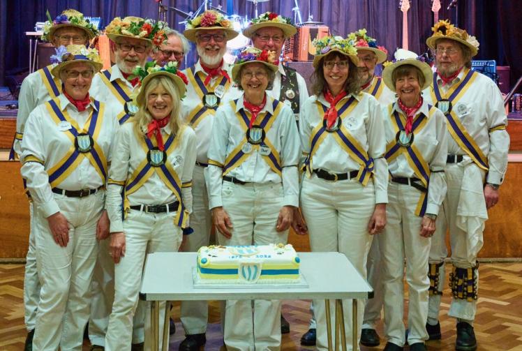 Maidenhead morris dancing side holds 50th anniversary Ceilidh