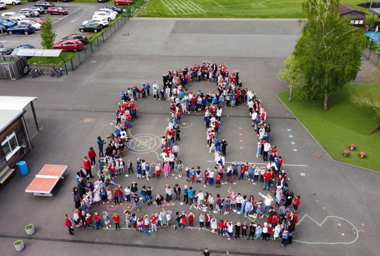 The Colleton primary school gets royal flyover of its own 