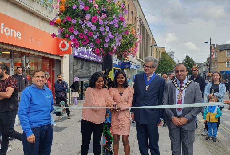 'Remarkable diversity' in new artworks unveiled on Slough High Street