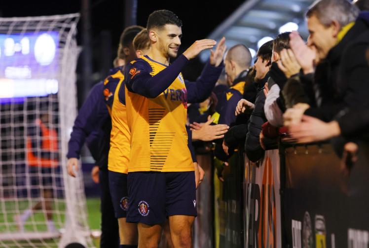 Scott Davies: Arbour Park 'becoming a fortress' for Slough Town