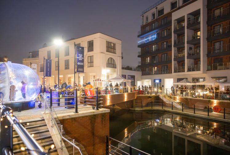 Festive spirits in Maidenhead for Christmas at the Quarter Maidenhead