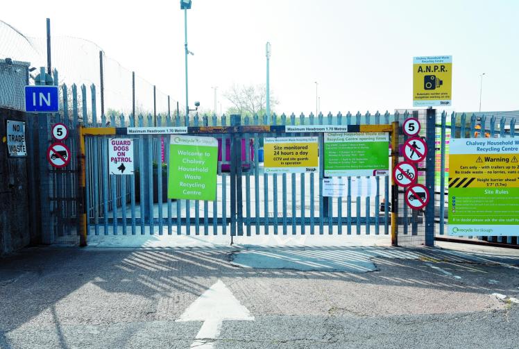 Free disposal of DIY waste from small-scale projects introduced at Chalvey recycling centre