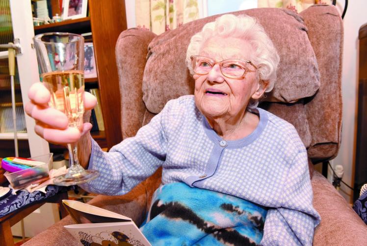 Long time Maidenhead resident celebrates 107th birthday
