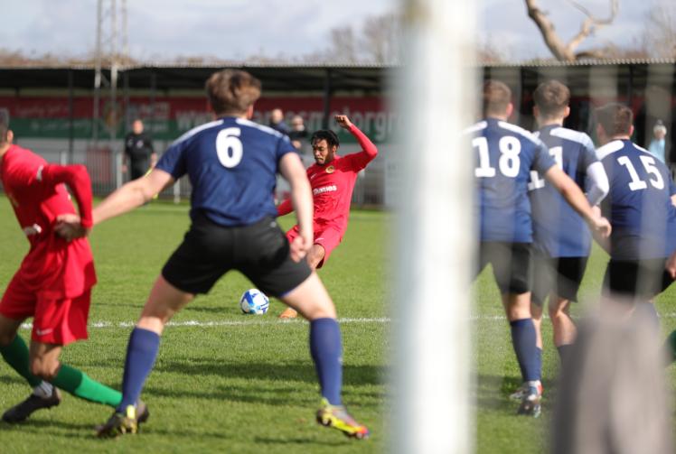 Carter commends teammates after bagging hat-trick at Stag Meadow