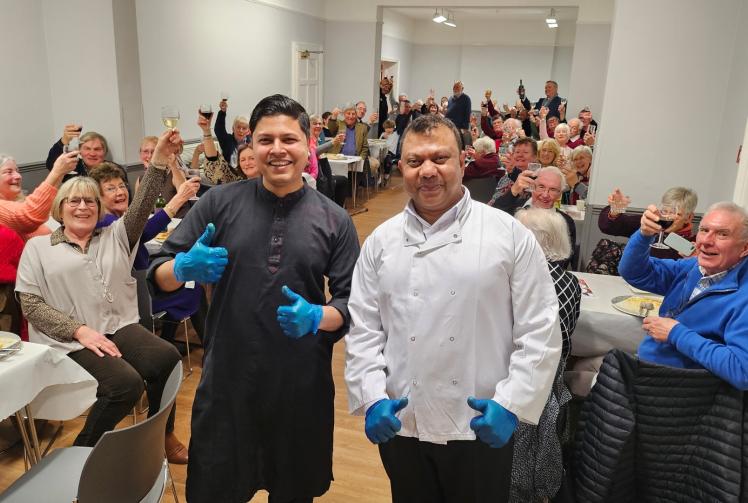 Cookham restaurant hosts community curry evening to 'beat the winter blues'