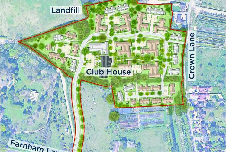 Retirement village planned for Farnham Common Nurseries land