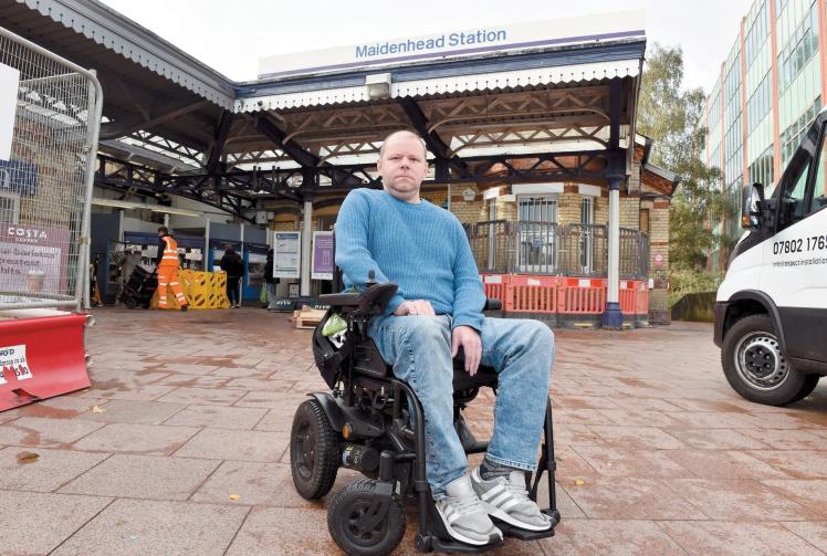 Maidenhead Station travel woes for wheelchair user