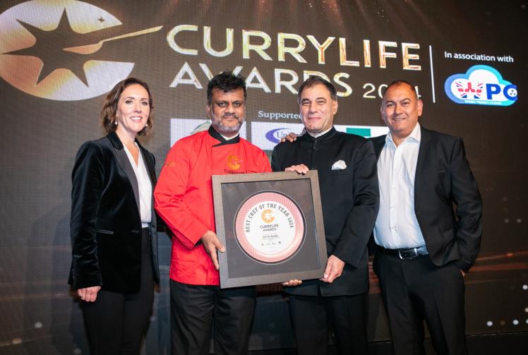 Chef at popular Maidenhead restaurant scoops national curry award