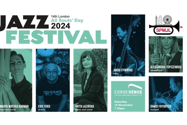 All Souls Day Jazz Festival to visit Slough for first time