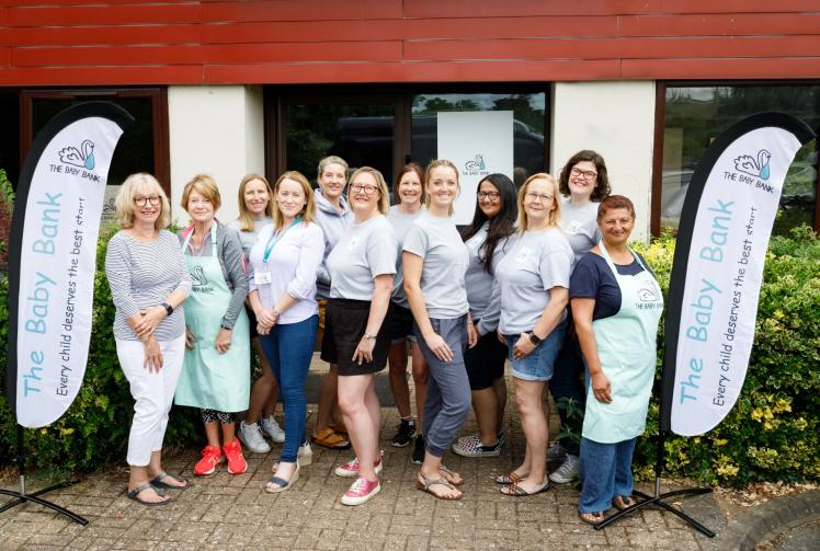 The Baby Bank wins King's Award for Voluntary Service