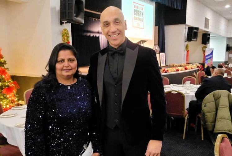 Maidenhead caterer beats 'tough' competition to scoop national curry award