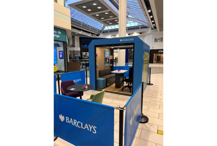 New Barclays 'banking pod' launches in Maidenhead shopping centre 