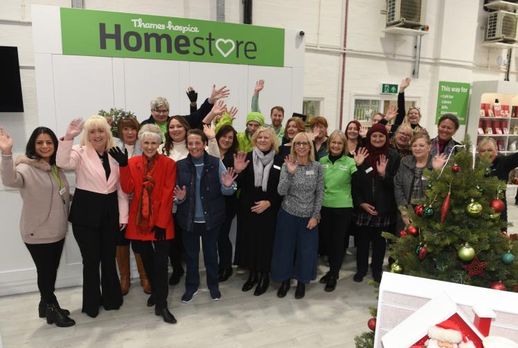 Anita Dobson joins Thames Hospice to open 'stunning' new Maidenhead Homestore 