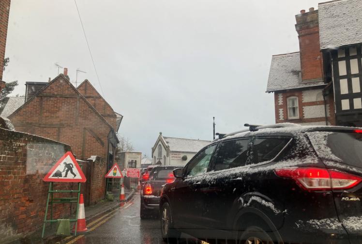 Cookham traffic