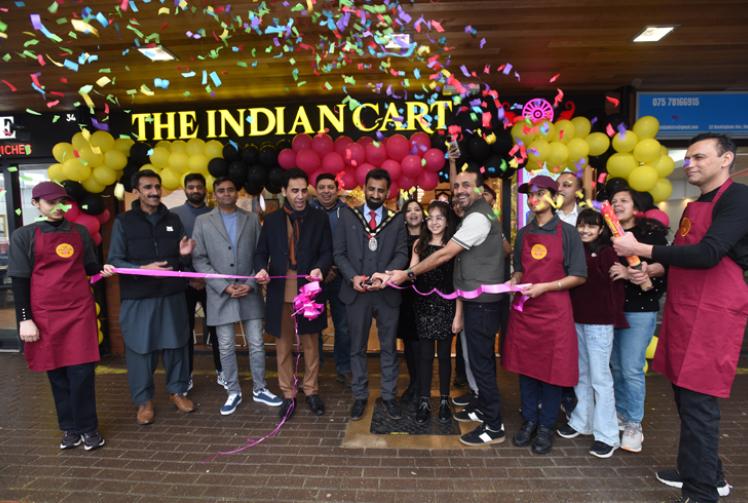 New Indian restaurant celebrates 'phenomenal' opening in Slough Trading Estate
