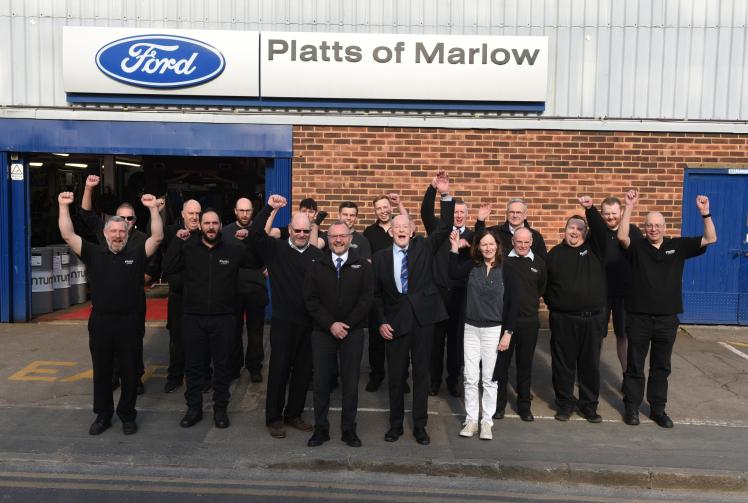 Marlow Platts employee with ‘motorcars in my blood’ bids garage farewell after 46 years
