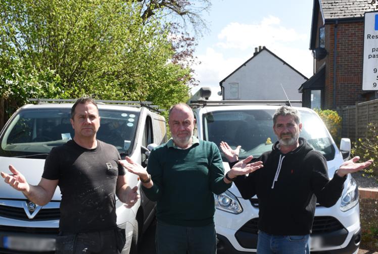 Ticked off tradesmen