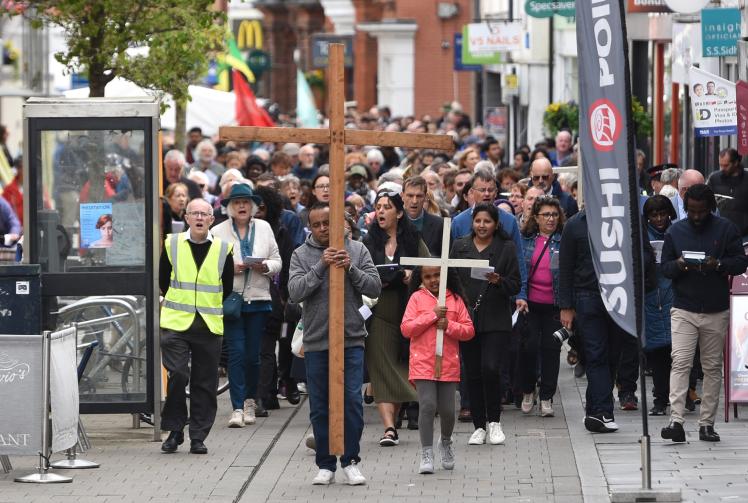 Crowds in Maidenhead mark ‘powerful message’ of Good Friday at Walk of Witness