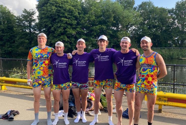 Bray brothers and friends complete 200km Thames Row for 'personal' cause