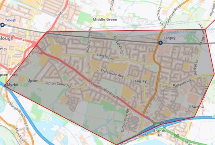 Section 60 order enacted in Slough after teenager is slashed with weapon 