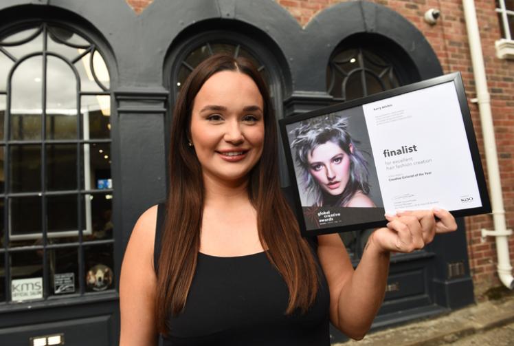 Windsor hair stylist 'third time lucky' in reaching prestigious national finals
