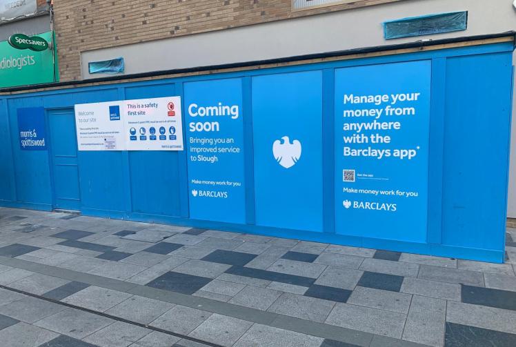 Barclays to relocate its Queensmere branch to Slough High Street