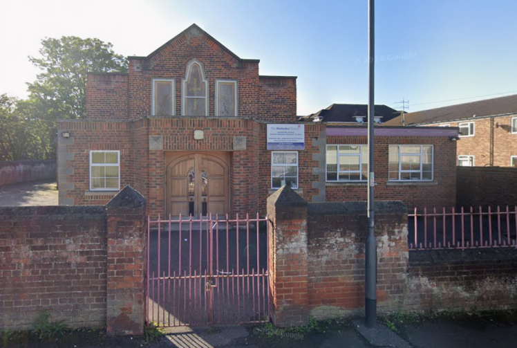 knifepoint robbery at Slough Methodist Church sees victim cut by masked attackers 