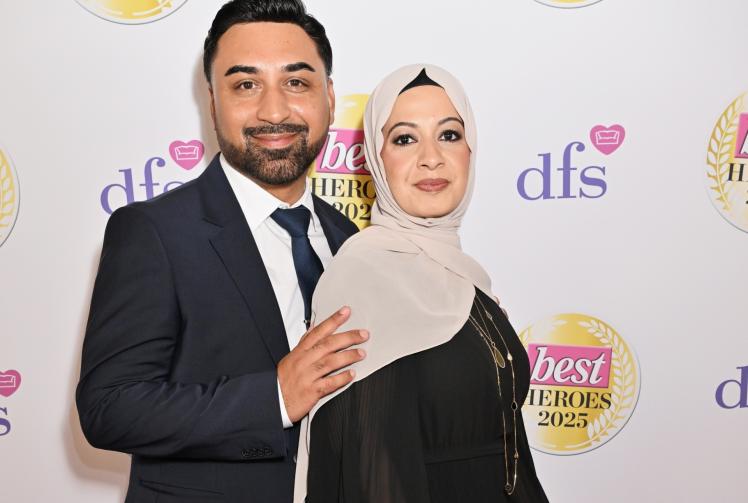 Slough couple ‘felt like celebrities’ being named heroes at national awards 